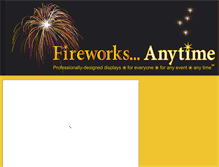 Tablet Screenshot of fireworks-anytime.com